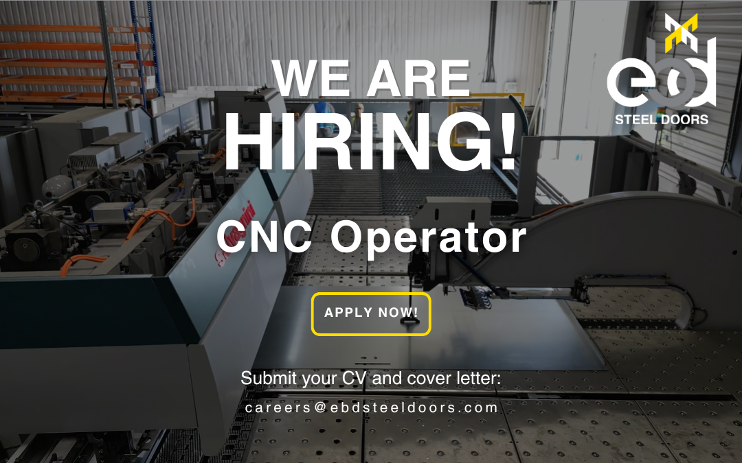 We are Hiring a CNC Operator