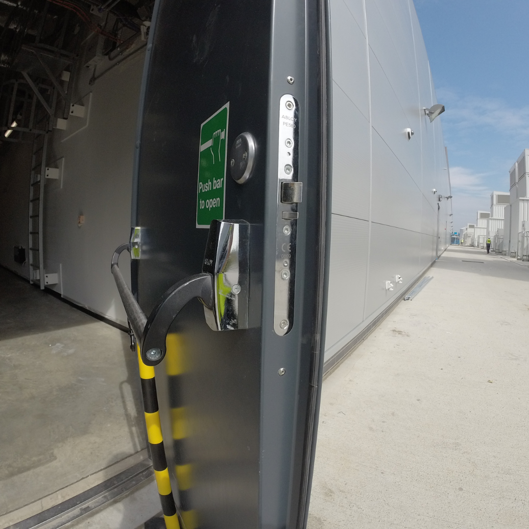 Data Centre door Data Centre door with panic hardware
